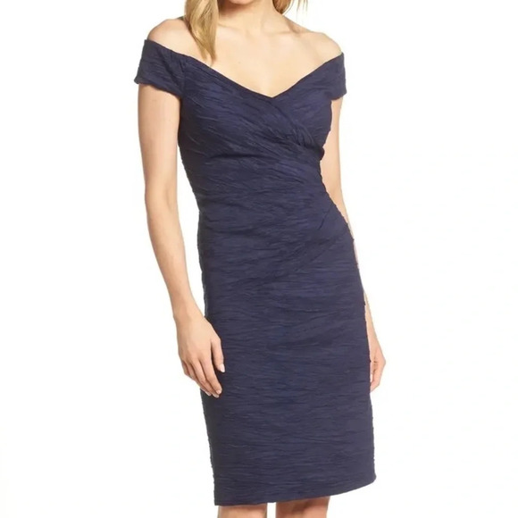 Eliza J • Navy Mini Dress - Picture 1 of 11